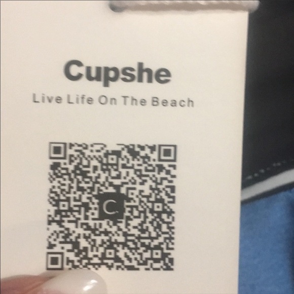 Cupshe Mixed Print Monokini Floral & Stripe NWT - Picture 10 of 11